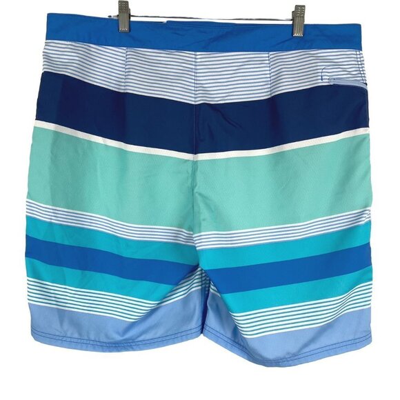 Vineyard Vines Peaks Island Board Shorts Bottom Men's Size 40 Striped SW-1666‎ - Picture 6 of 12